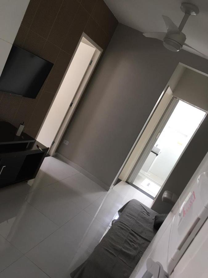 Appartamento Apartamento Frente Mar Gonzaga Santos 3 Esterno foto